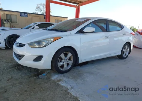 2013 Hyundai Elantra Gls from USA, damaged, VIN 5NPDH4AE7DH404255
